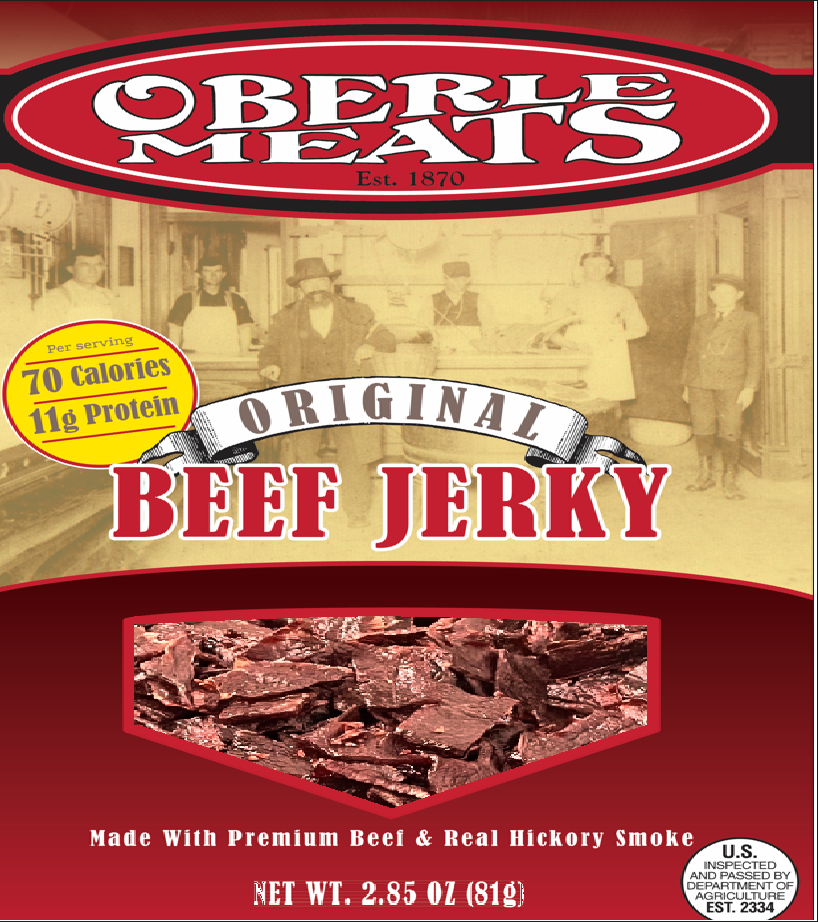 New! - 2.85oz Original Beef Jerky